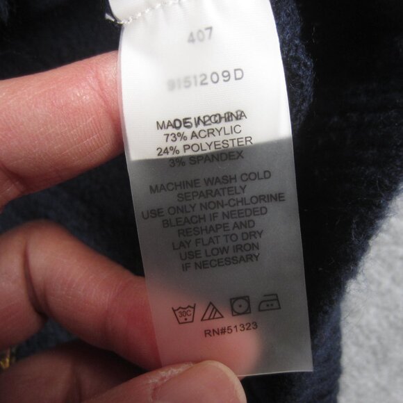 Vince Camuto Sweater Womens Small Colorblock Cozy Extended Shoulder - Picture 12 of 14